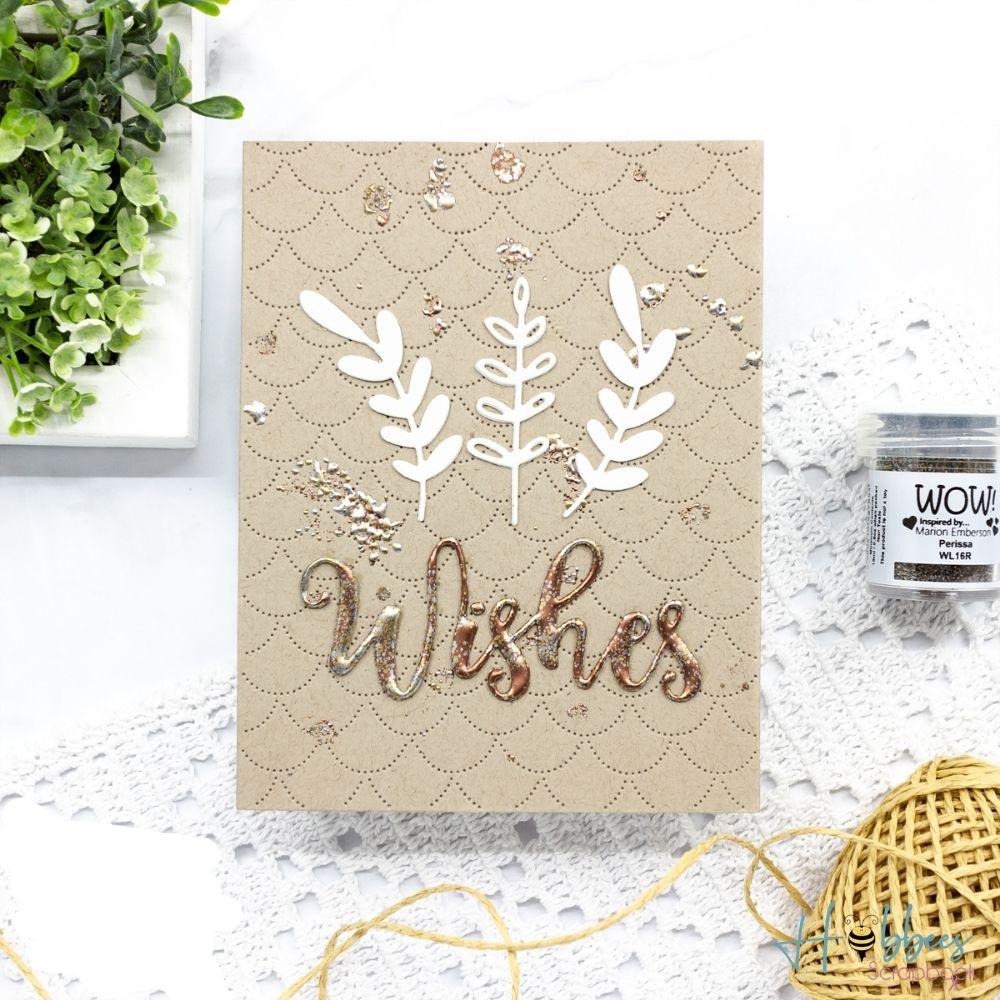 Perissa Embossing Powder / Polvo de Embossing Perisa Polvos de Embossing Wow!