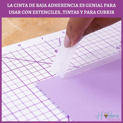 Low Tack Tape / Cinta de Baja Adherencia Adhesivos / Pegamentos Crafter&