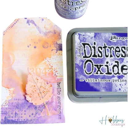 Tim Holtz Distress Oxide Villainous Potion / Cojin de Tinta Efecto Oxidado Morado Tintas Ranger