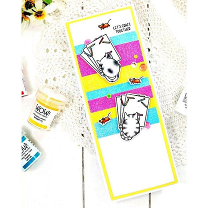 Primary Lemon Embossing Powder / Polvo de Embossing Amarillo Polvos de Embossing Wow!