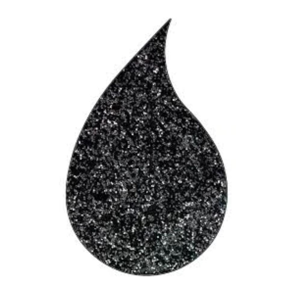 Black Twinkle Embossing Powder / Polvo de Embossing Negro Centellente Polvos de Embossing Wow!