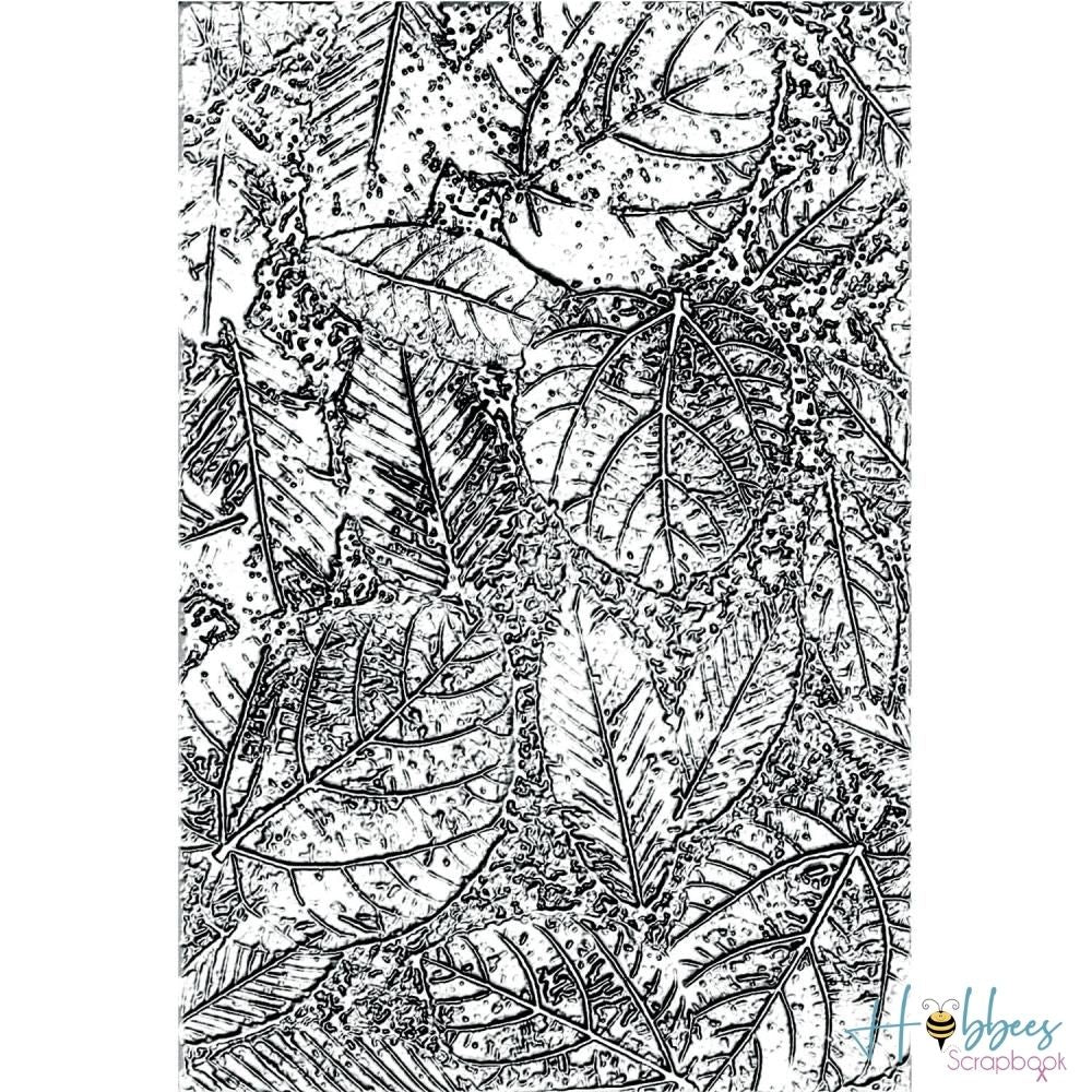 3D Textured Impressions Foliage  / Folder de Grabado 3D Follaje Folders de Grabado Sizzix