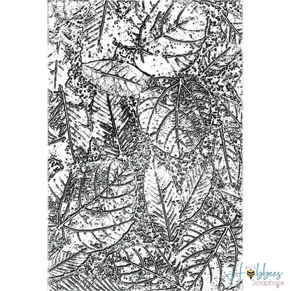 3D Textured Impressions Foliage  / Folder de Grabado 3D Follaje Folders de Grabado Sizzix