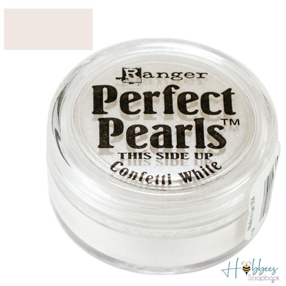 Perfect Pearls Pigment Confetti White / Pigmento en Polvo Color Blanco Confeti