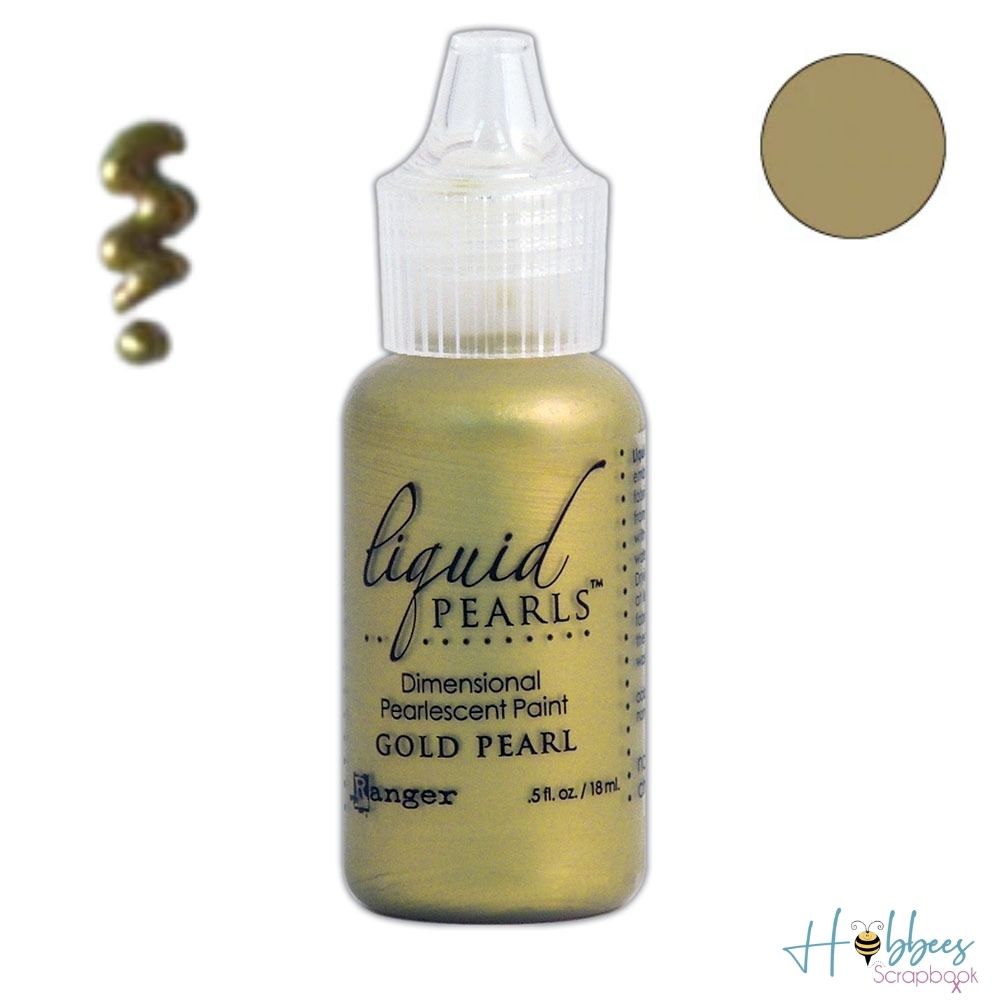 Gold Pearl Liquid Pearls Glue / Pintura Dimensional Dorada