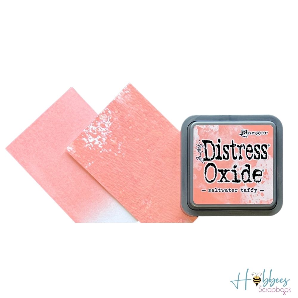 Tim Holtz Distress Oxide Saltwater Taffy / Cojin de Tinta Efecto Oxidado Salmón Tintas Ranger