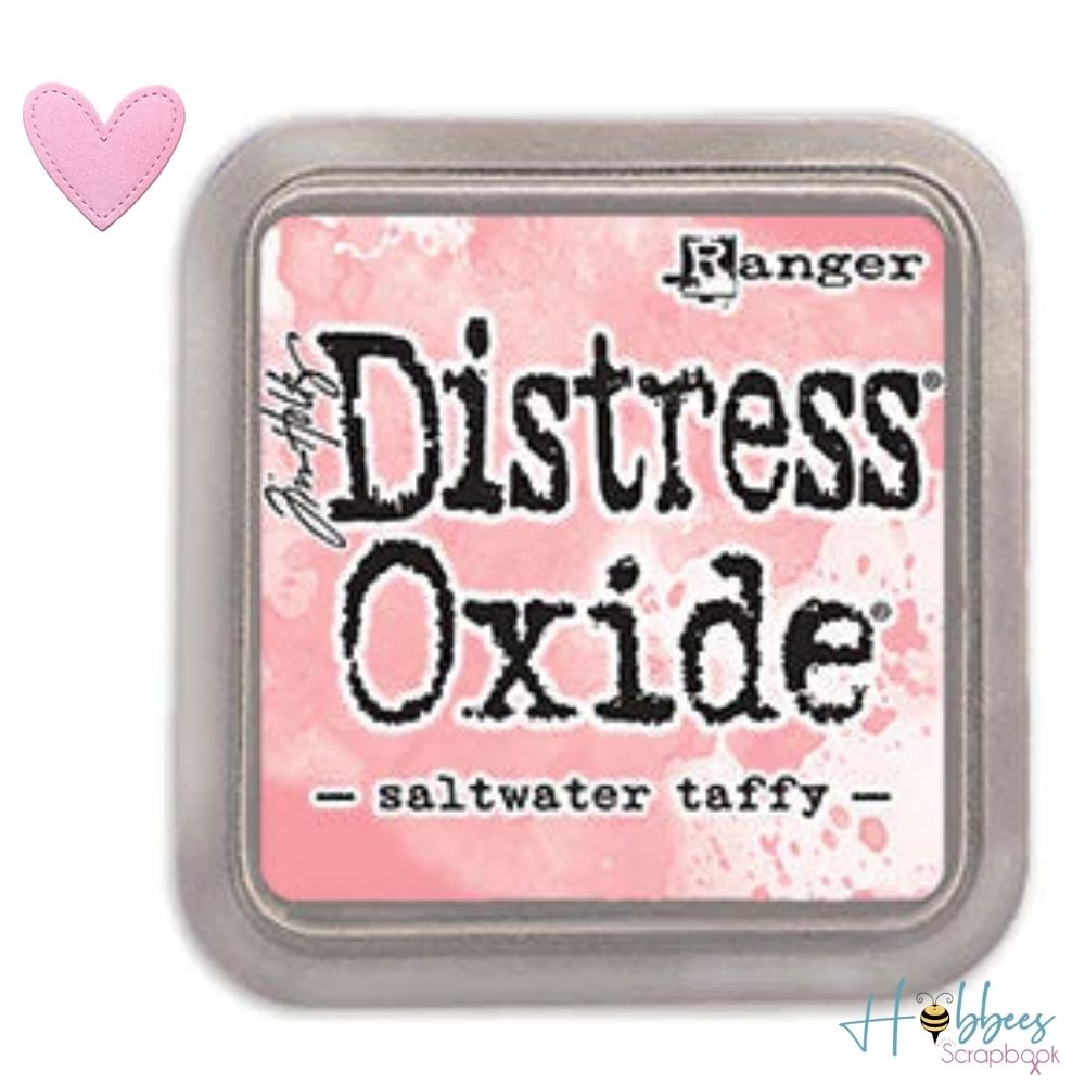 Tim Holtz Distress Oxide Saltwater Taffy / Cojin de Tinta Efecto Oxidado Salmón Tintas Ranger