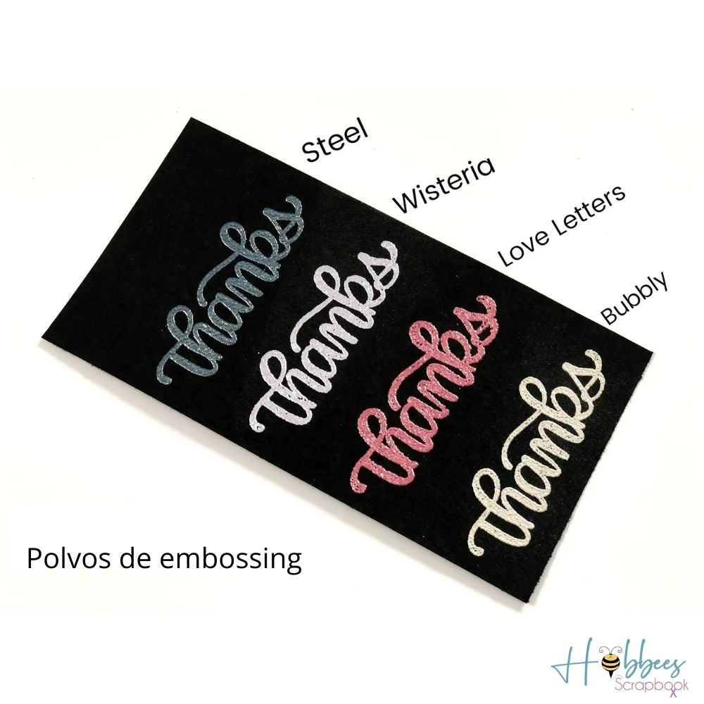 Bubbly Embossing Powder / Polvo de Embossing Blanco Ahuesado Polvos de Embossing Ranger