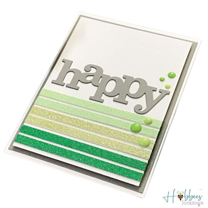 Lime Tinsel Embossing Powder / Polvo de Embossing Verde Lima Polvos de Embossing Ranger