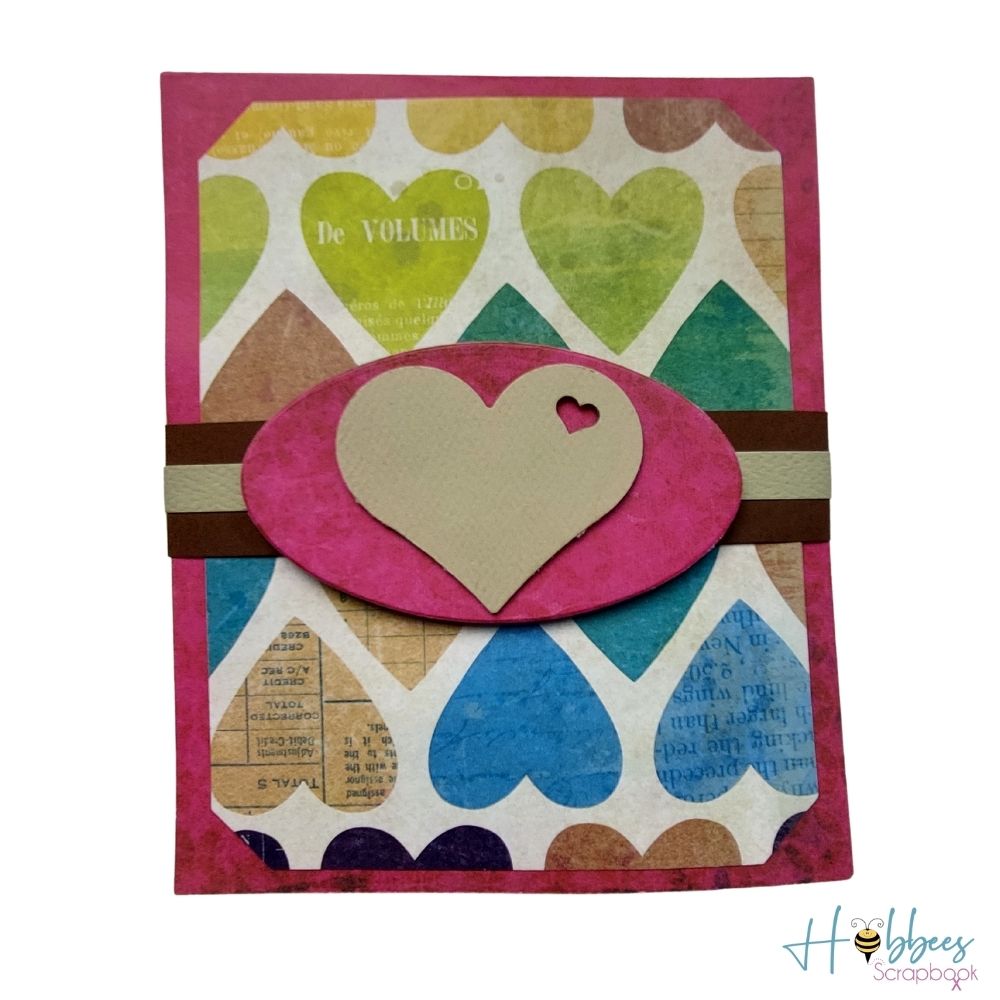 Paper Hearts Kaleidoscope / 25 Hojas de Papel Corazones