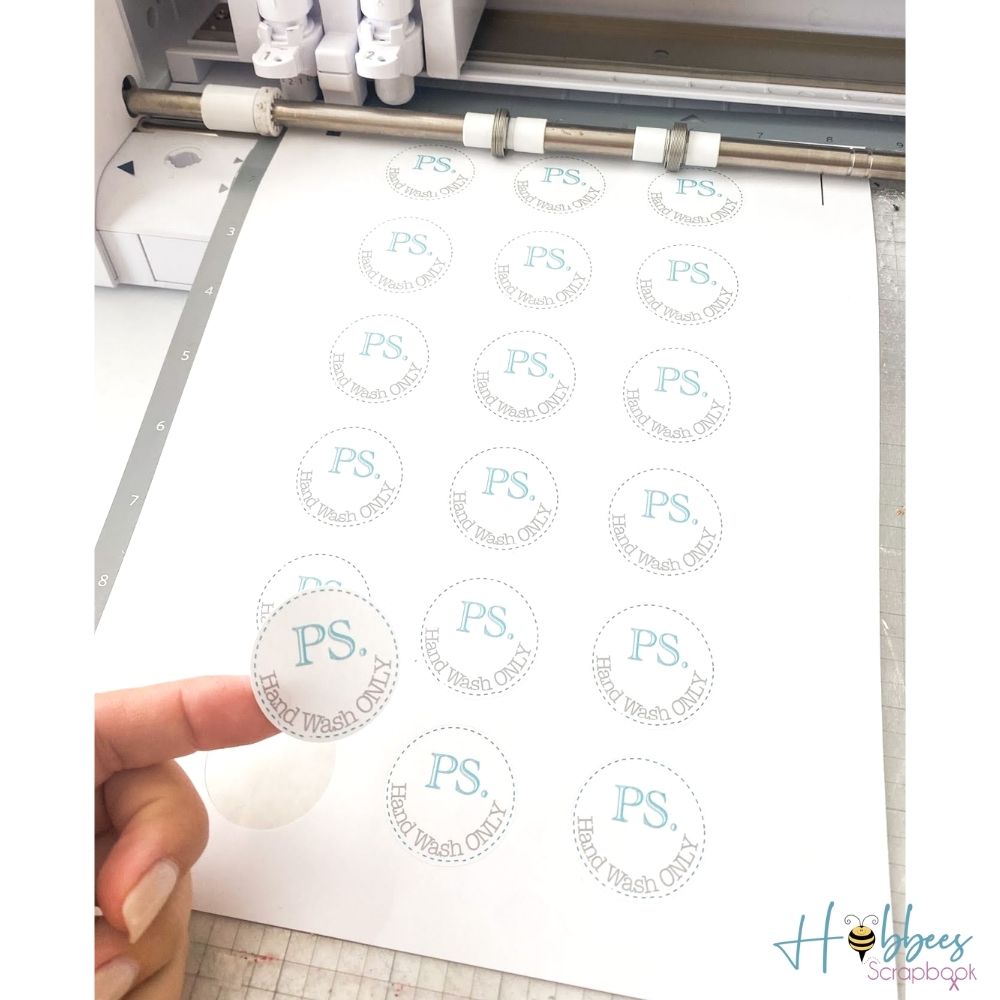 Printable Sticker Paper 8.5 x 11&quot; / Papel Adhesivo Imprimible Acetato y Especializados Silhouette