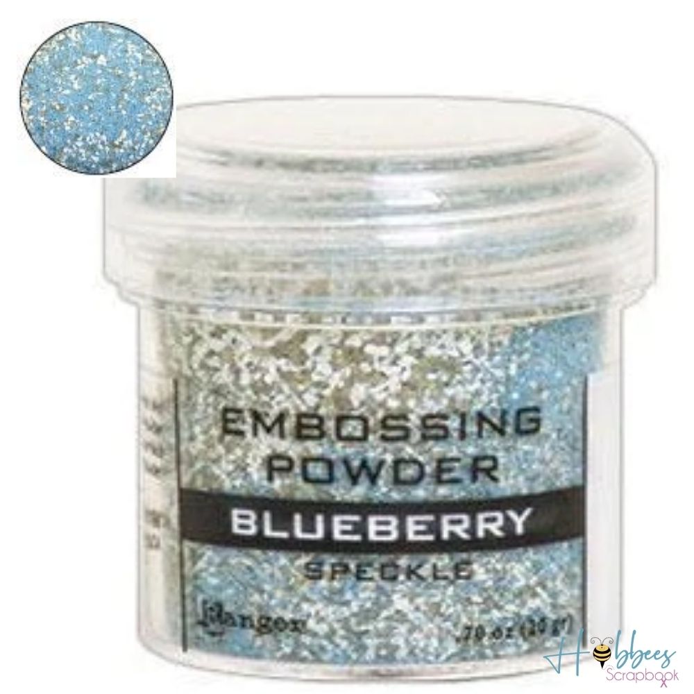 Blueberry Embossing Powder / Polvo de Embossing Azul Claro Polvos de Embossing Ranger