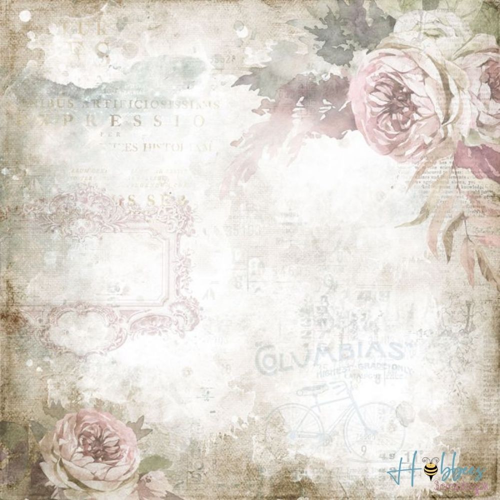 Double-Sided Paper Pad Belle Countryside / Bloc de Papel 12 pulg  Crafter&