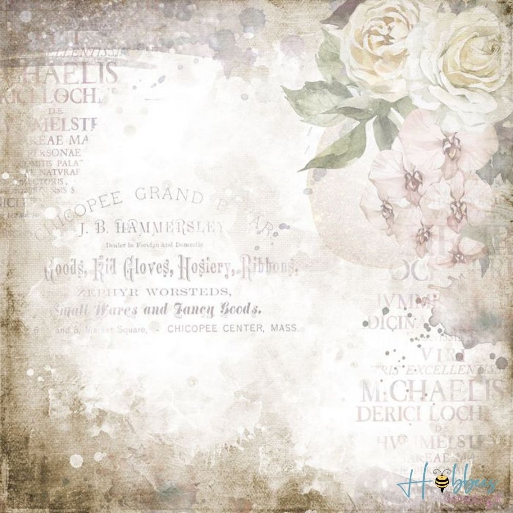 Double-Sided Paper Pad Belle Countryside / Bloc de Papel 12 pulg  Crafter&