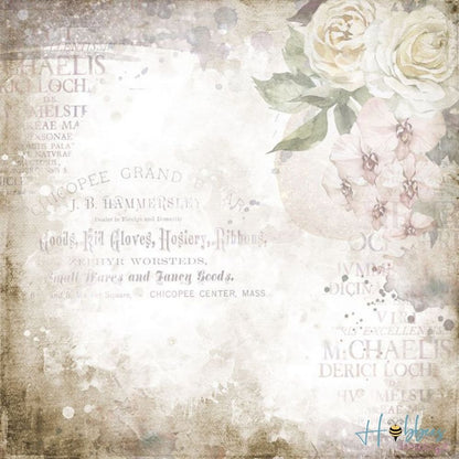 Double-Sided Paper Pad Belle Countryside / Bloc de Papel 12 pulg  Crafter&