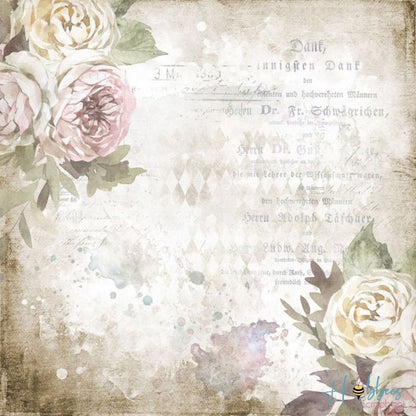 Double-Sided Paper Pad Belle Countryside / Bloc de Papel 12 pulg  Crafter&