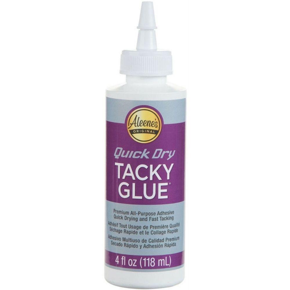 Quick Dry Tacky Glue / Pegamento de Secado Rápido Adhesivos / Pegamentos Aleene&