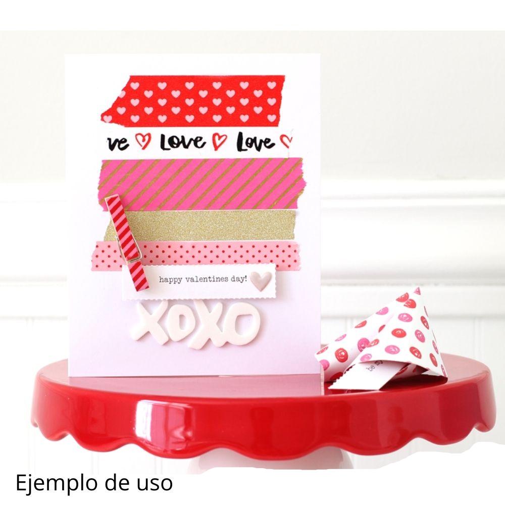 Washi Tape Heart / Cinta Adhesiva Corazón Washi Tape DCWV