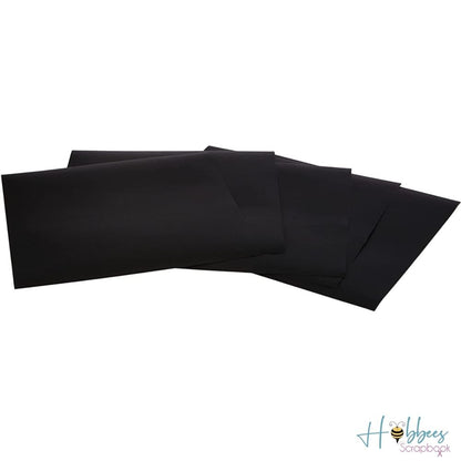 Black Cardstock Pack 12&quot;  / Paquete de Cartulina Negra Papel American Crafts