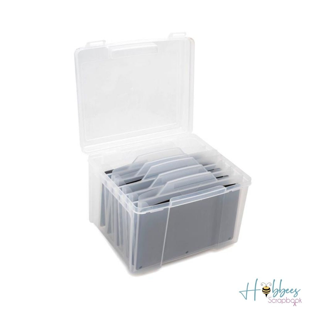 Die &amp; Stamp Storage Bin / Organizador de troqueles y sellos Almacenamiento y Organización We R Memory Keepers