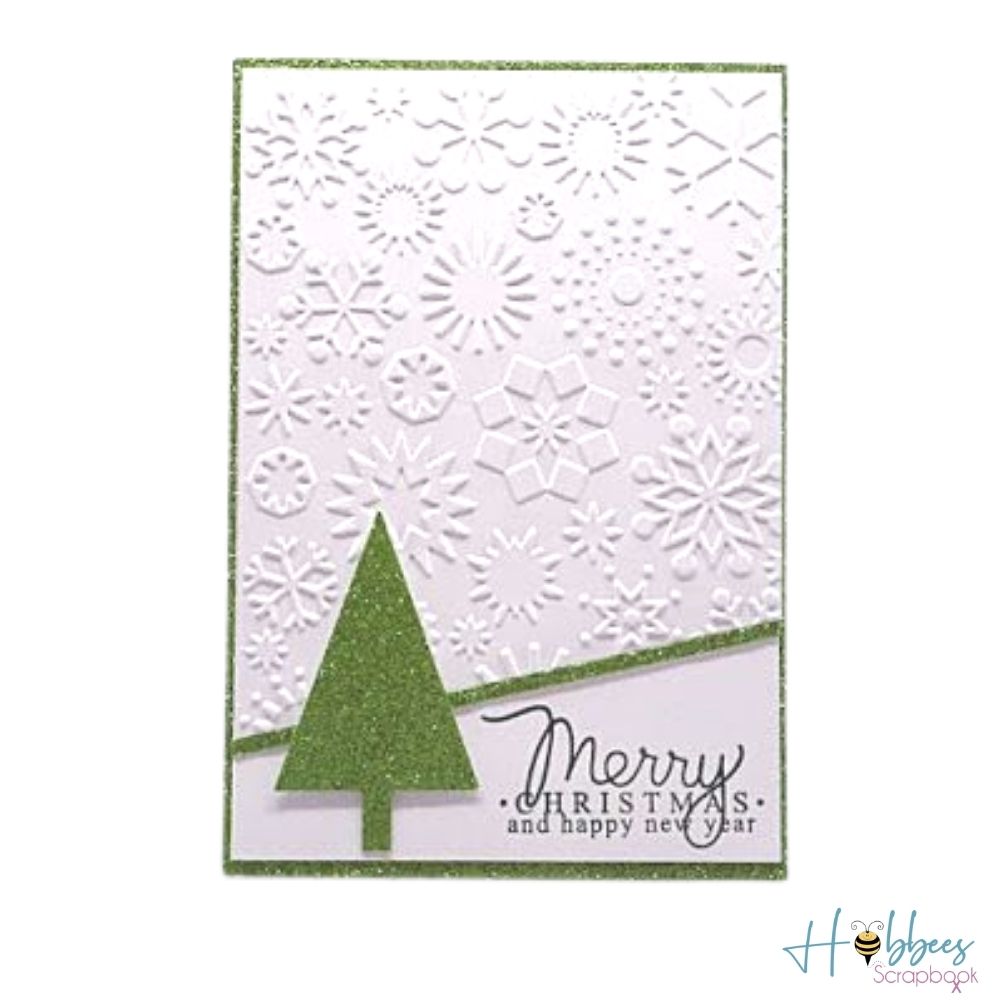 Lime Tinsel Embossing Powder / Polvo de Embossing Verde Lima Polvos de Embossing Ranger