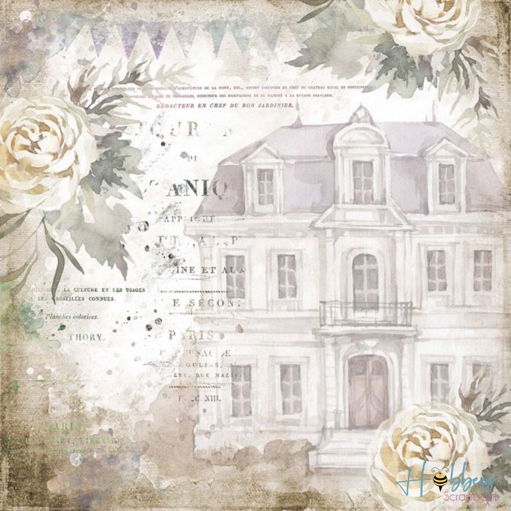 Double-Sided Paper Pad Belle Countryside / Bloc de Papel 12 pulg  Crafter&