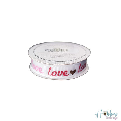 Premium Ribbon Love / Listón Decorativo Love Listones e Hilos American Crafts