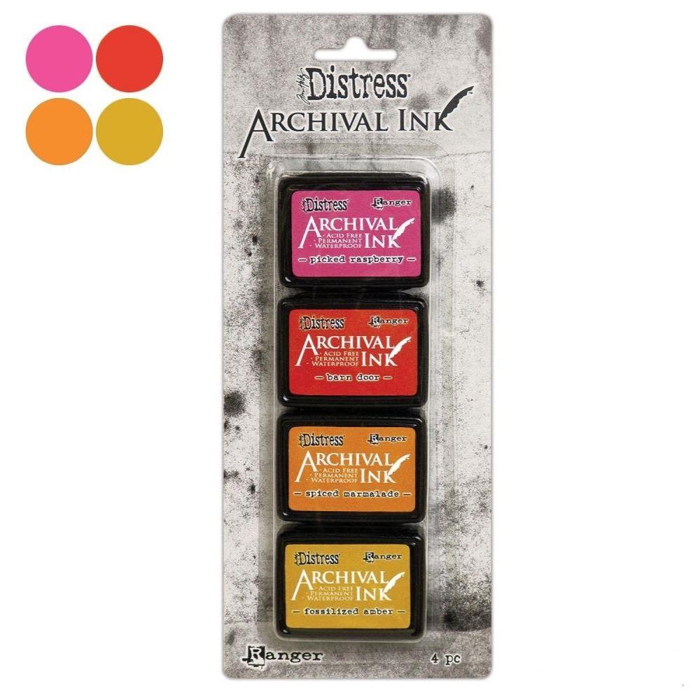 Distress Archival Mini Ink Kit 1 / Kit 1 Mini Tintas Distress Archival Tintas Ranger