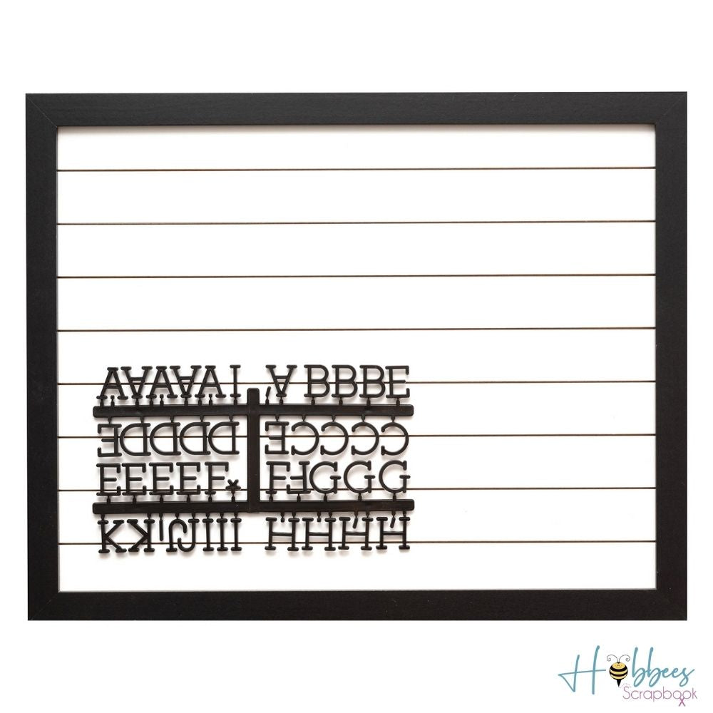 Letterboard Shiplap / Tablero de Mensajes 