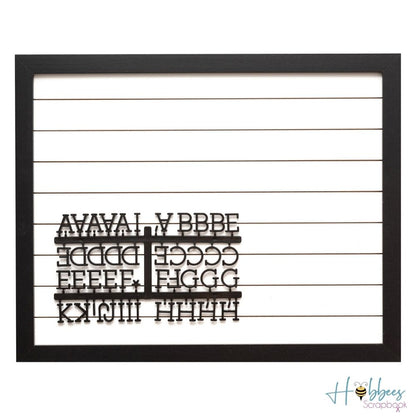 Letterboard Shiplap / Tablero de Mensajes 