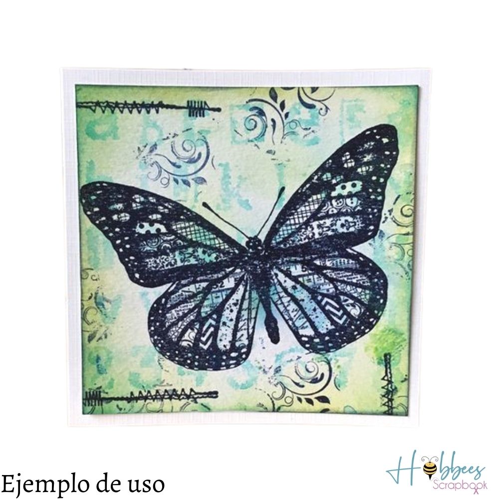 Thanks Rubber Stamp / Sello de Goma Gracias Sellos Inkadinkado