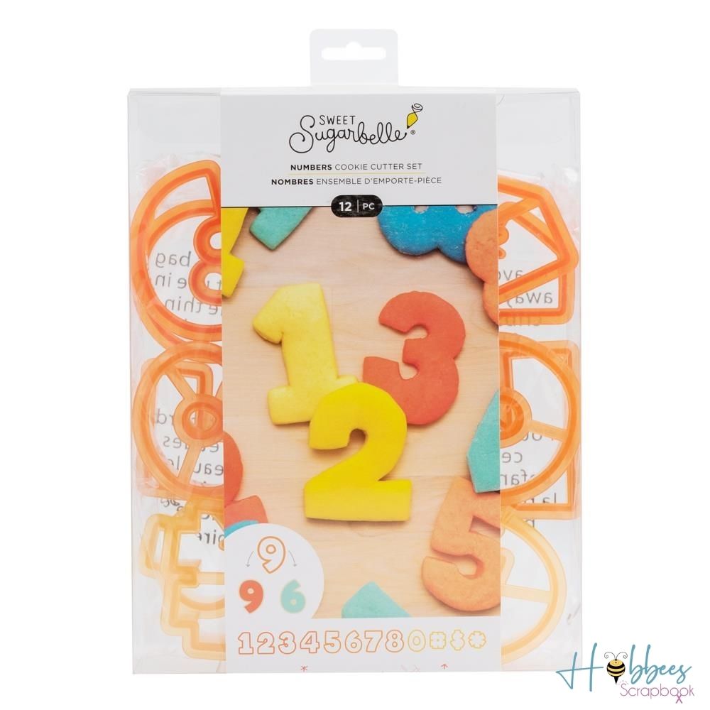 Cookie Number Cutters / Cortador de Galletas Números Repostería Sugarbelle