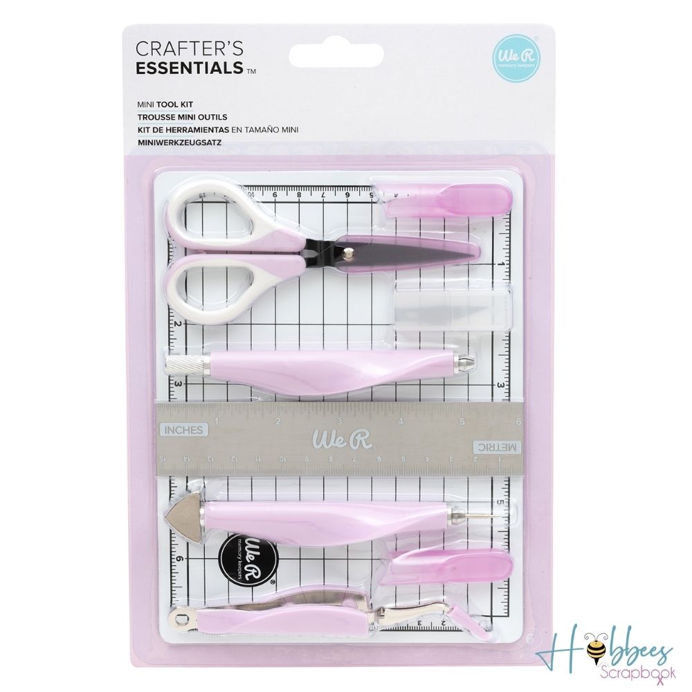 Mini Tool Kit Lilac / Kit de Herramientas Mini Lila Herramientas We R Memory Keepers