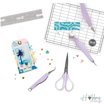 Mini Tool Kit Lilac / Kit de Herramientas Mini Lila Herramientas We R Memory Keepers