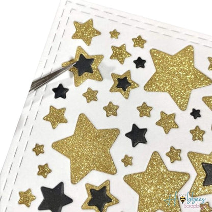 Cardstock Glitter Brights 12&quot; / Block de Cartulina con Diamantina Papel DCWV