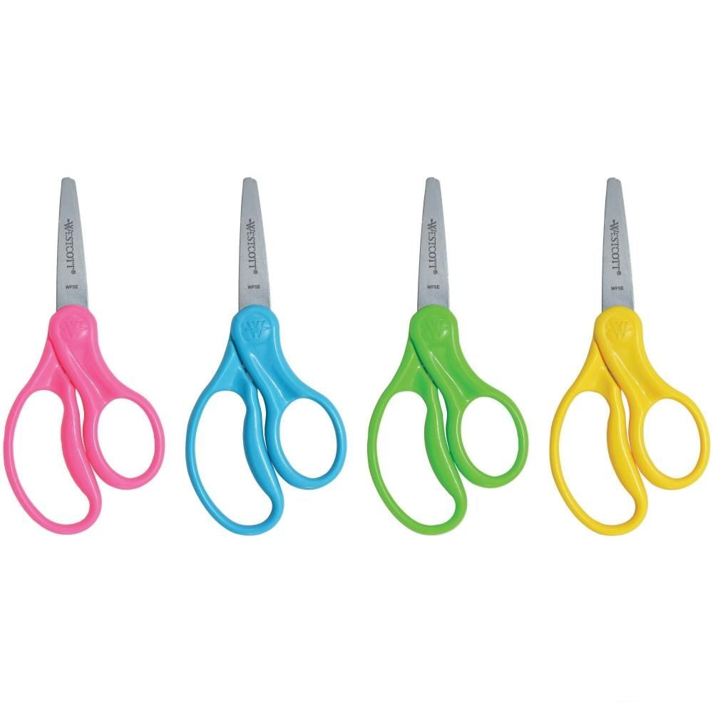 Kids Value Pointed Tip Scissors 5&quot; / Tijeras con Punta Puntiaguda para Niños Tijeras / Cutters Westcott