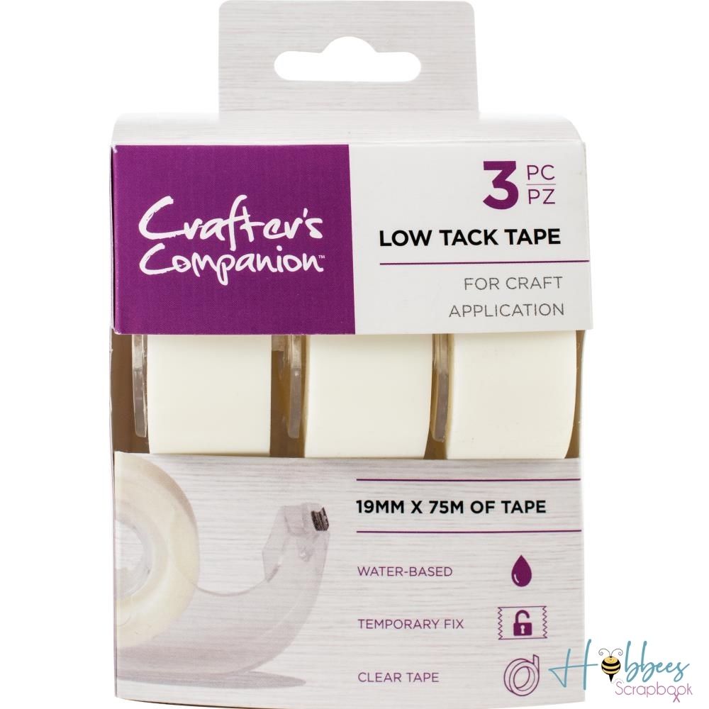 Low Tack Tape / Cinta de Baja Adherencia Adhesivos / Pegamentos Crafter&