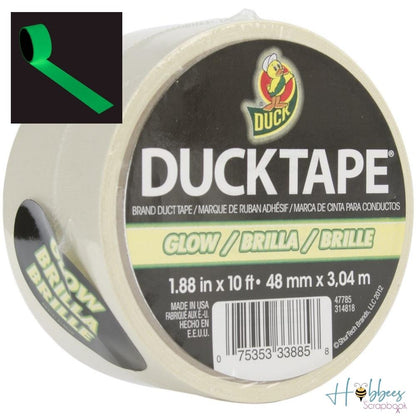 Glow in the Dark Tape / Cinta Adhesiva Brilla en la Obscuridad Adhesivos / Pegamentos Duck