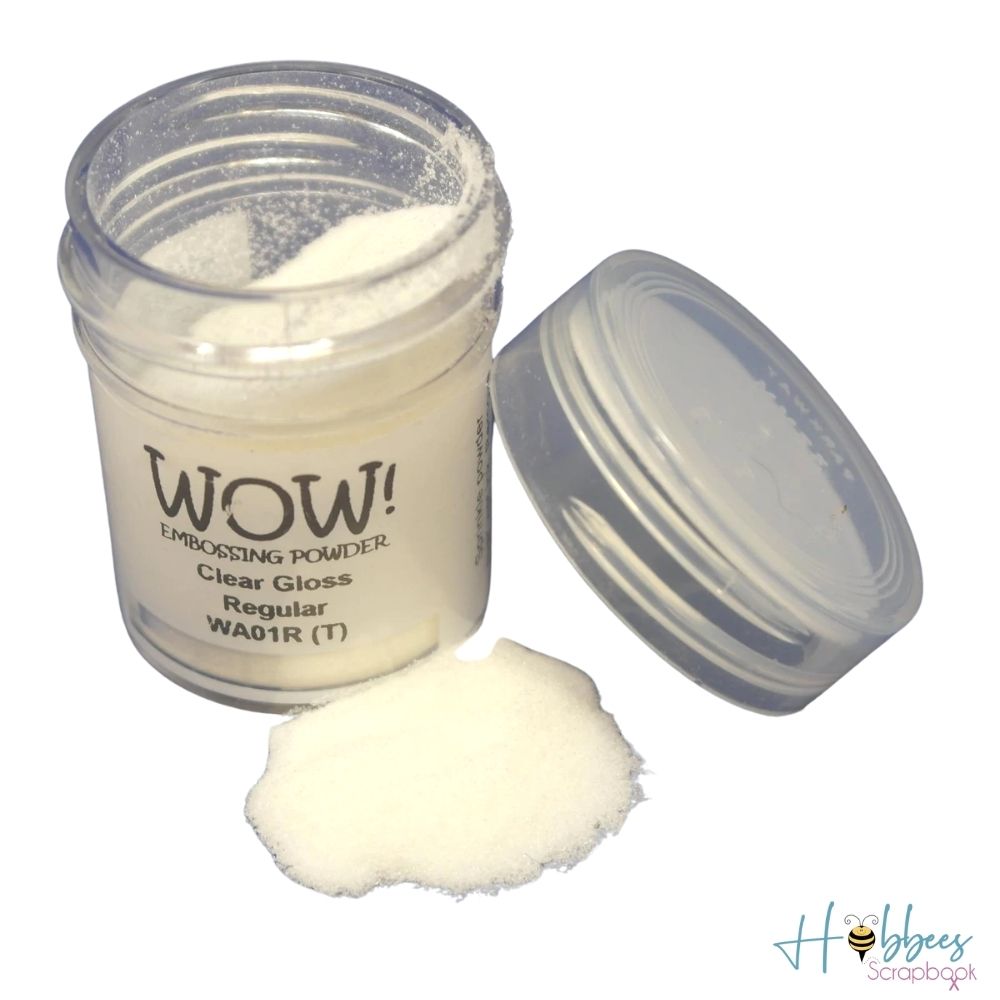 Clear Gloss Embossing Powder / Polvo de Embossing Brillo Transparente Polvos de Embossing Wow!