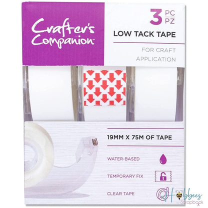 Low Tack Tape / Cinta de Baja Adherencia Adhesivos / Pegamentos Crafter&