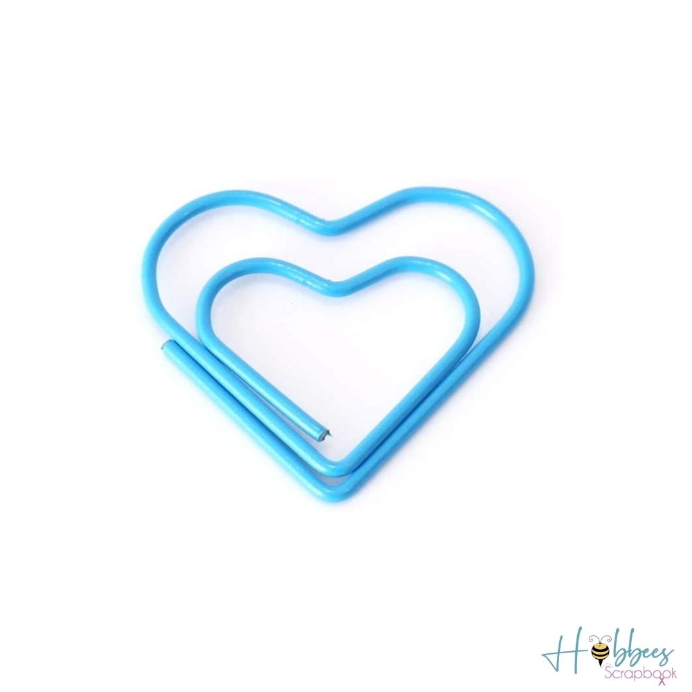 Blue Heart Clips / Clips de Corazón Azul Agendas y Journals Studio 112