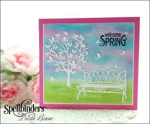 Suaje de Corte de Arbol de Mariposa / Flutter Tree Descontinuado Spellbinders