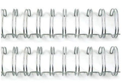 Cinch Bind Silver Wire 5/8&quot;/ Arillos Metálicos para Engargolar Plateados Arillos para Engargolar We R Memory Keepers