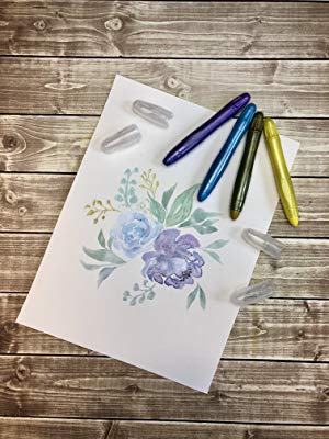 Watercolor Creams Metallics / Cremas de Acuarela Metálicas Acuarela Brea Reese