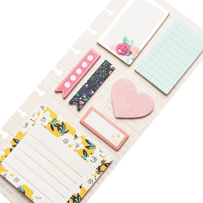 Day-To-Day Heart Sticky Notes / Notas Adhesivas Corazón Descontinuado Crate Paper