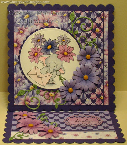 Mesh Hearts Border Die / Suaje de Malla de Corazones Dados de Corte / Suajes / Troqueles Cheery Lynn Designs