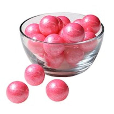 Bright Pink Gumballs Celebration / Goma de Mascar Rosa Brillante Dulces Decorativos Sweet Works