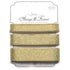 Gold Metallic Ribbon / Listón Metálico Dorado Descontinuado Craft Consortium