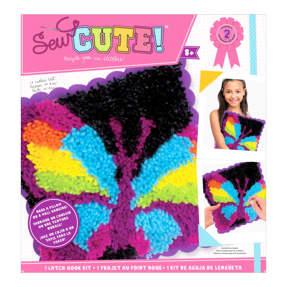 Sew Cute! Hook Kit Butterfly / Kit de Mariposa
