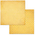 Buttercup Chevron Dot Cardstock / Cartulina Textuizada de Puntitos y Zig Zag Doble Cara Descontinuado BoBunny